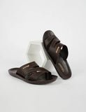 Mens Slippers 9023 Brown