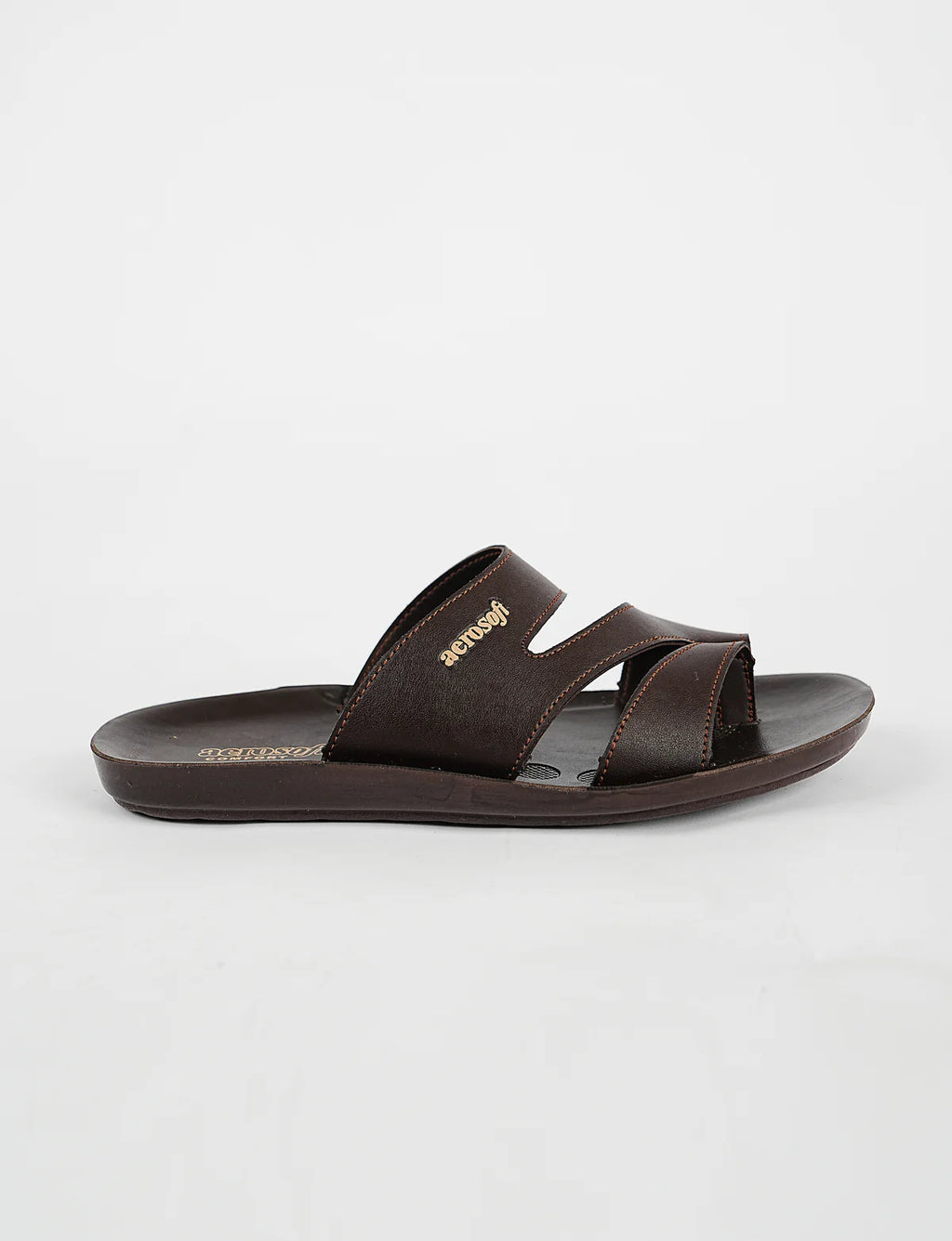 Mens Slippers 9023 Brown