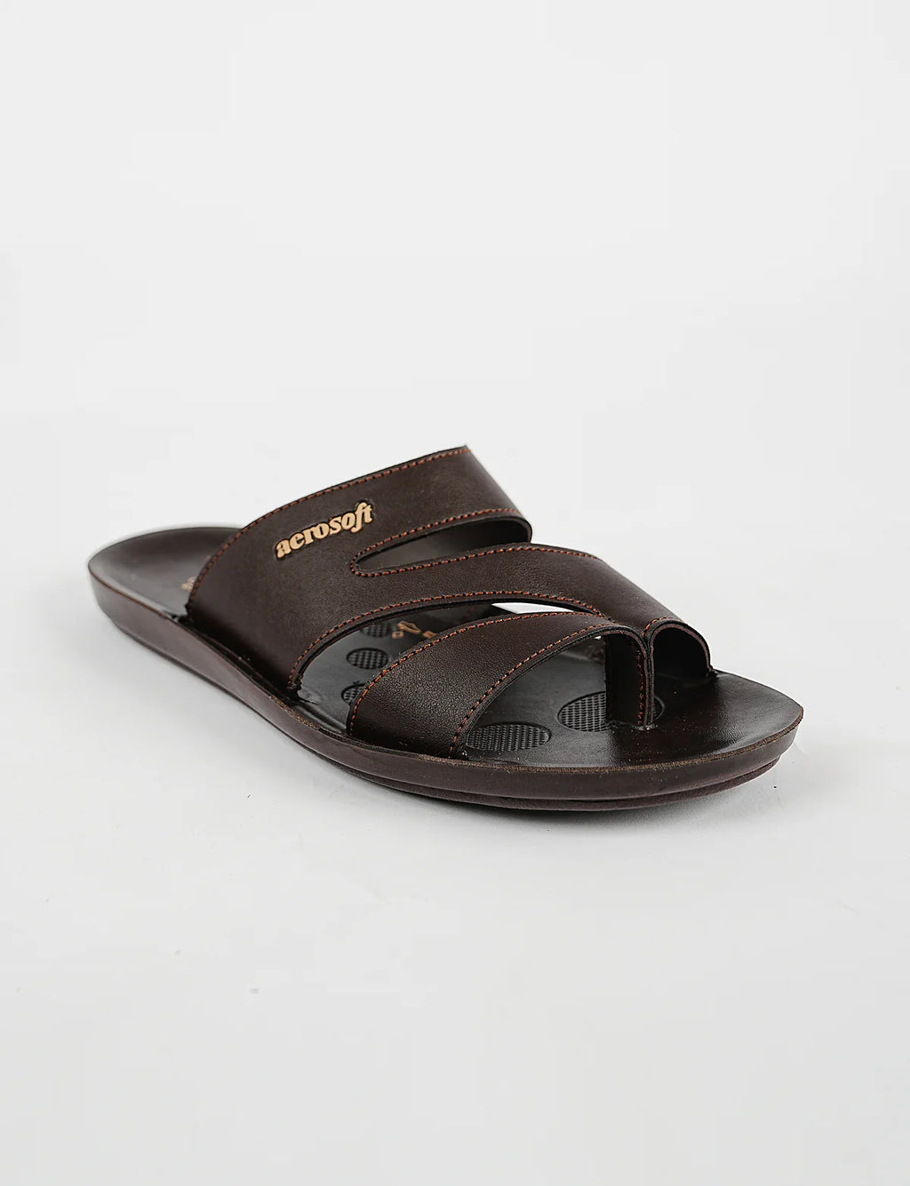Mens Slippers 9023 Brown