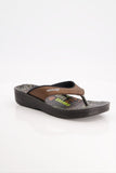 WOMEN SLIPPER 0878 BROWN