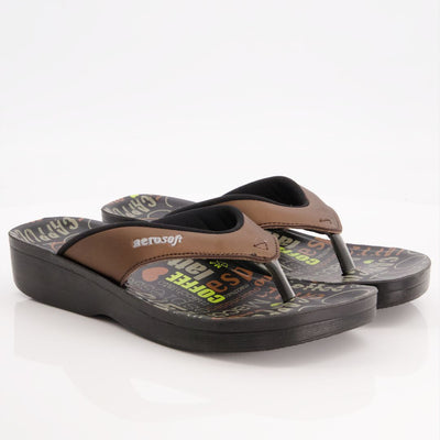 WOMEN SLIPPER 0878 BROWN