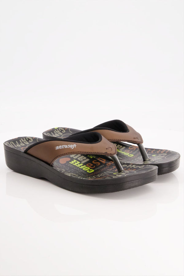 WOMEN SLIPPER 0878 BROWN
