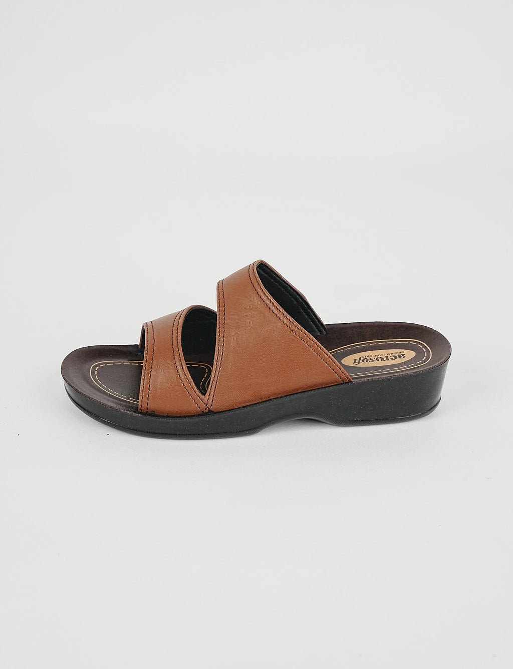 WOMEN SLIPPER LA-2806 BROWN