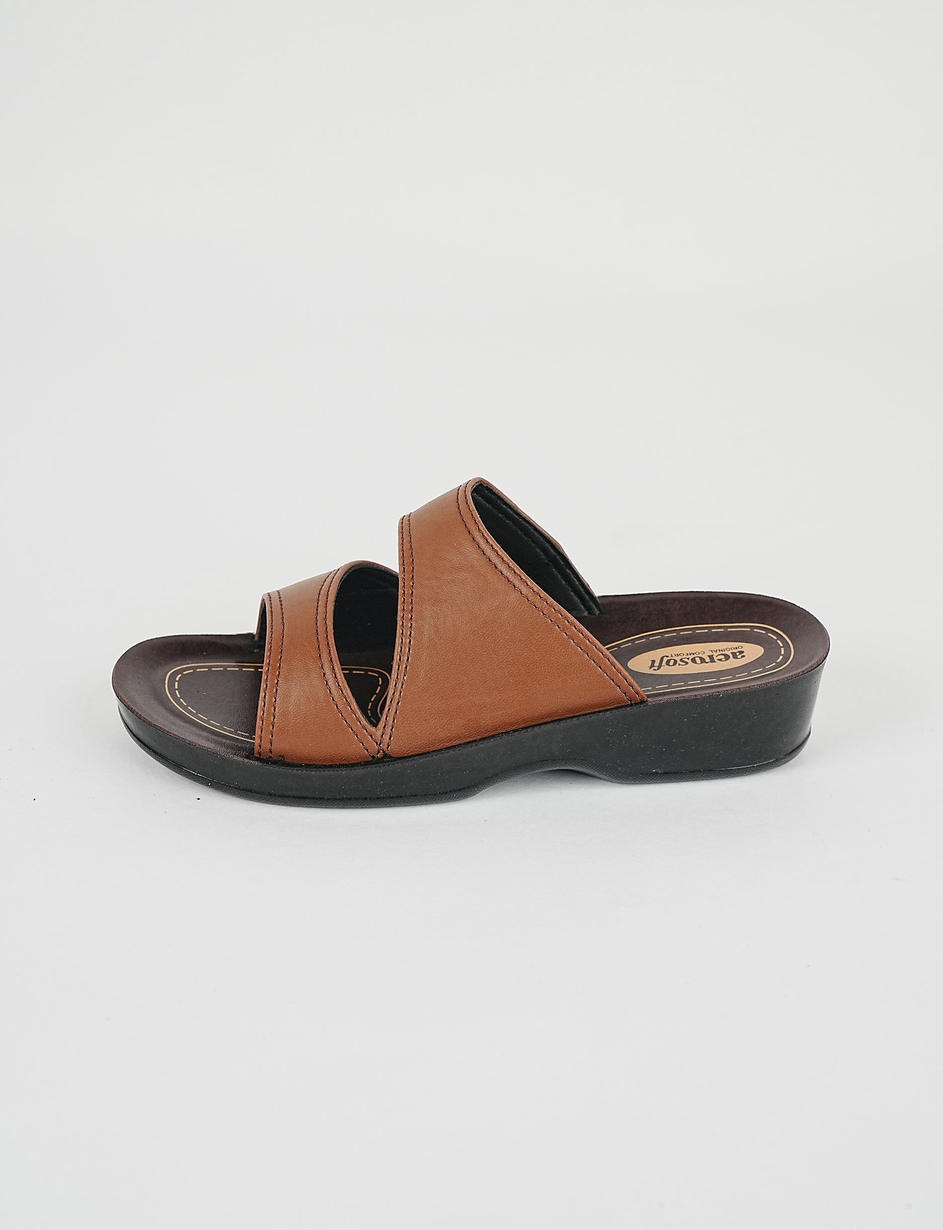 WOMEN SLIPPER LA-2806 BROWN