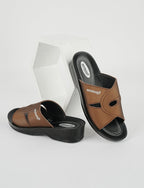WOMEN SLIPPER LA-2806 BROWN