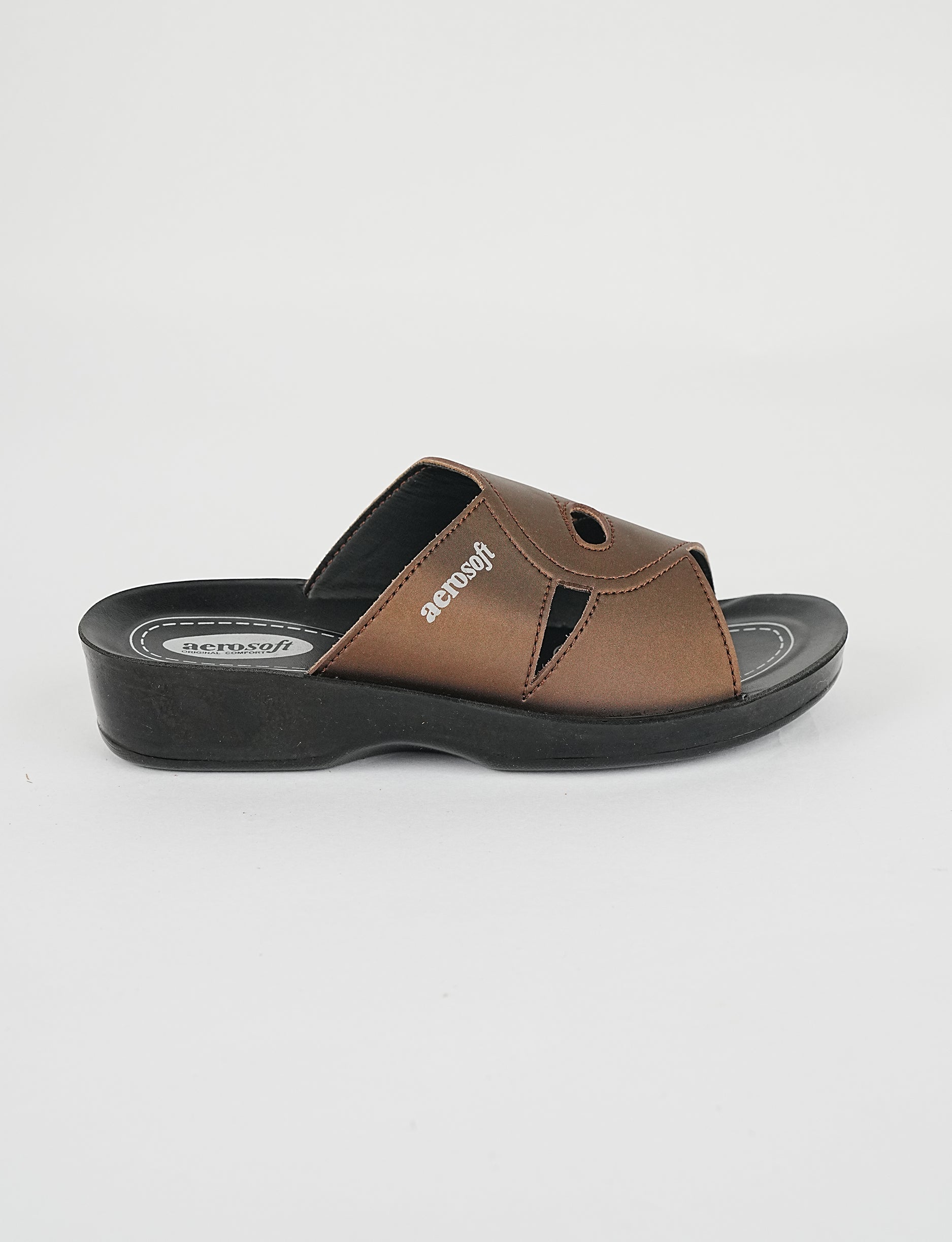WOMEN SLIPPER LA-2806 BROWN