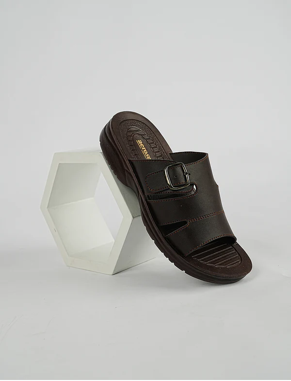 Mens Slippers 8603 Brown