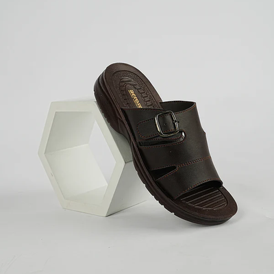 Mens Slippers 8603 Brown