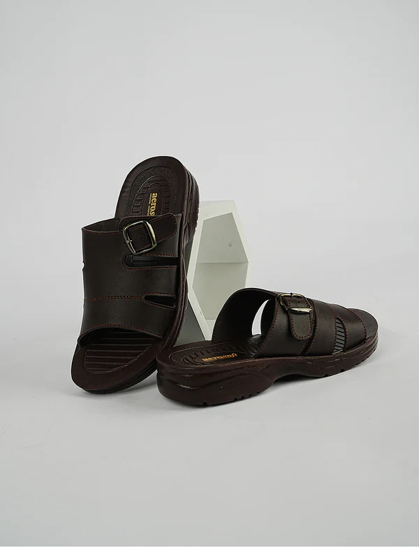 Mens Slippers 8603 Brown