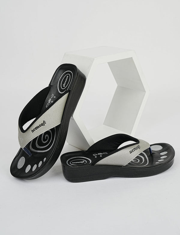 WOMENS SLIPPERS AS0801 SILVER