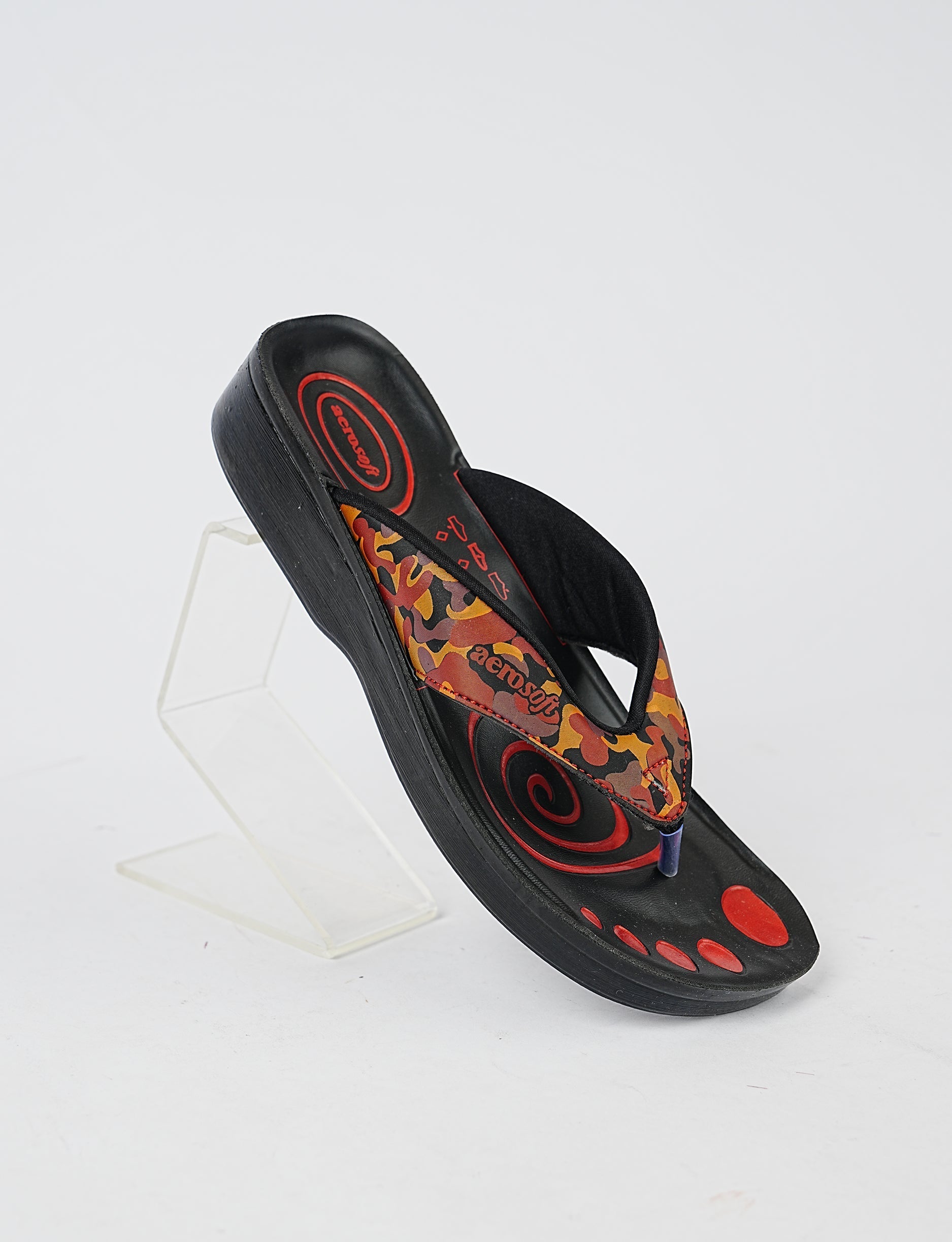 WOMEN SLIPPER LA-0808 RED