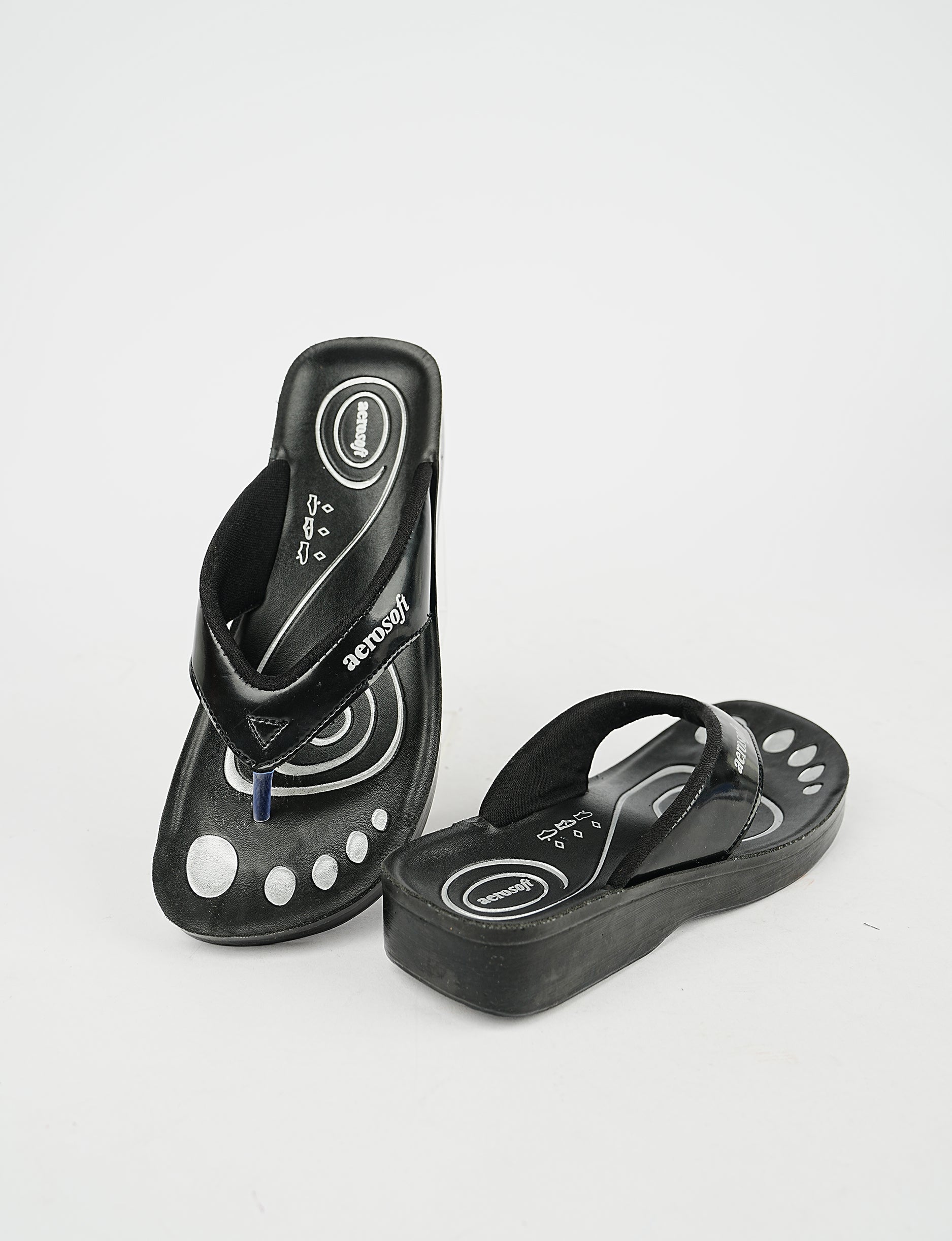 WOMEN SLIPPER LA-0810 BLACK