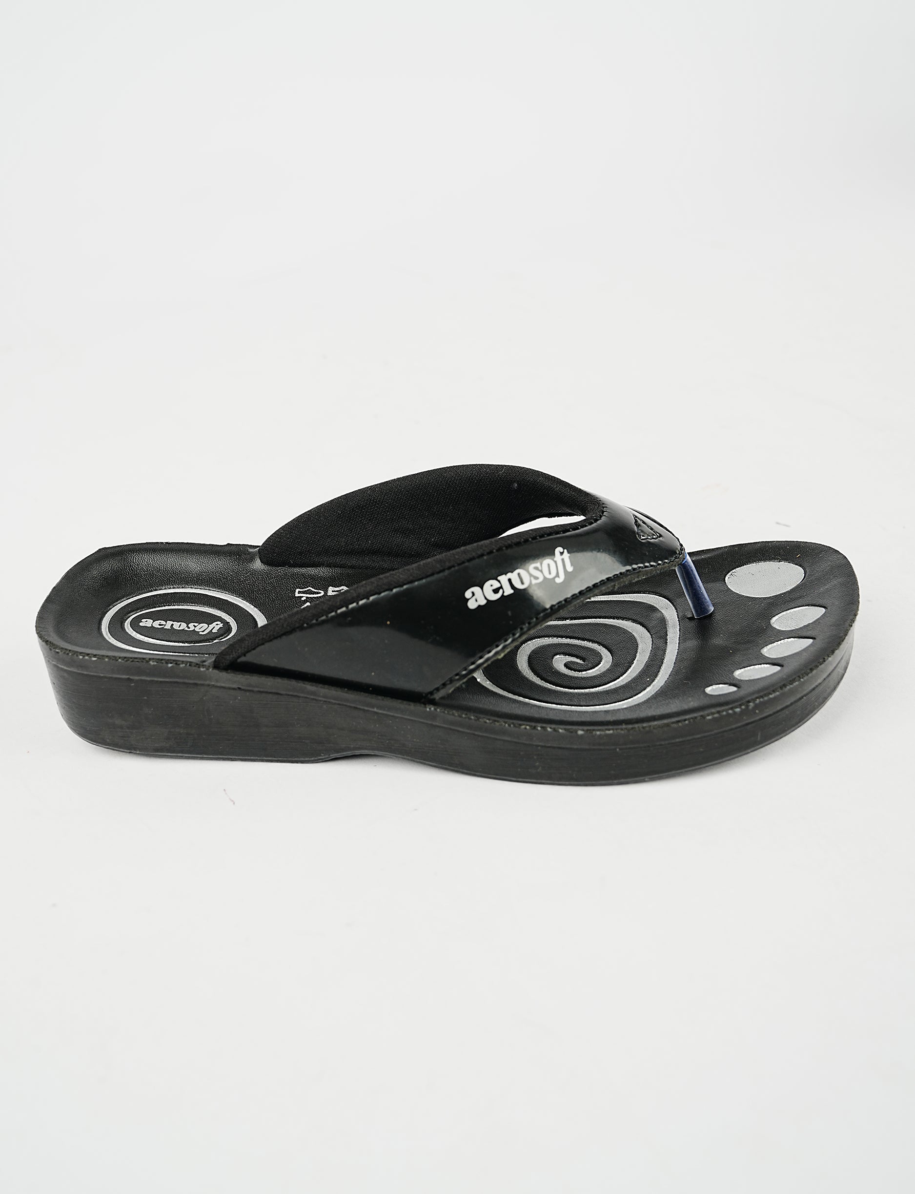 WOMEN SLIPPER LA-0810 BLACK