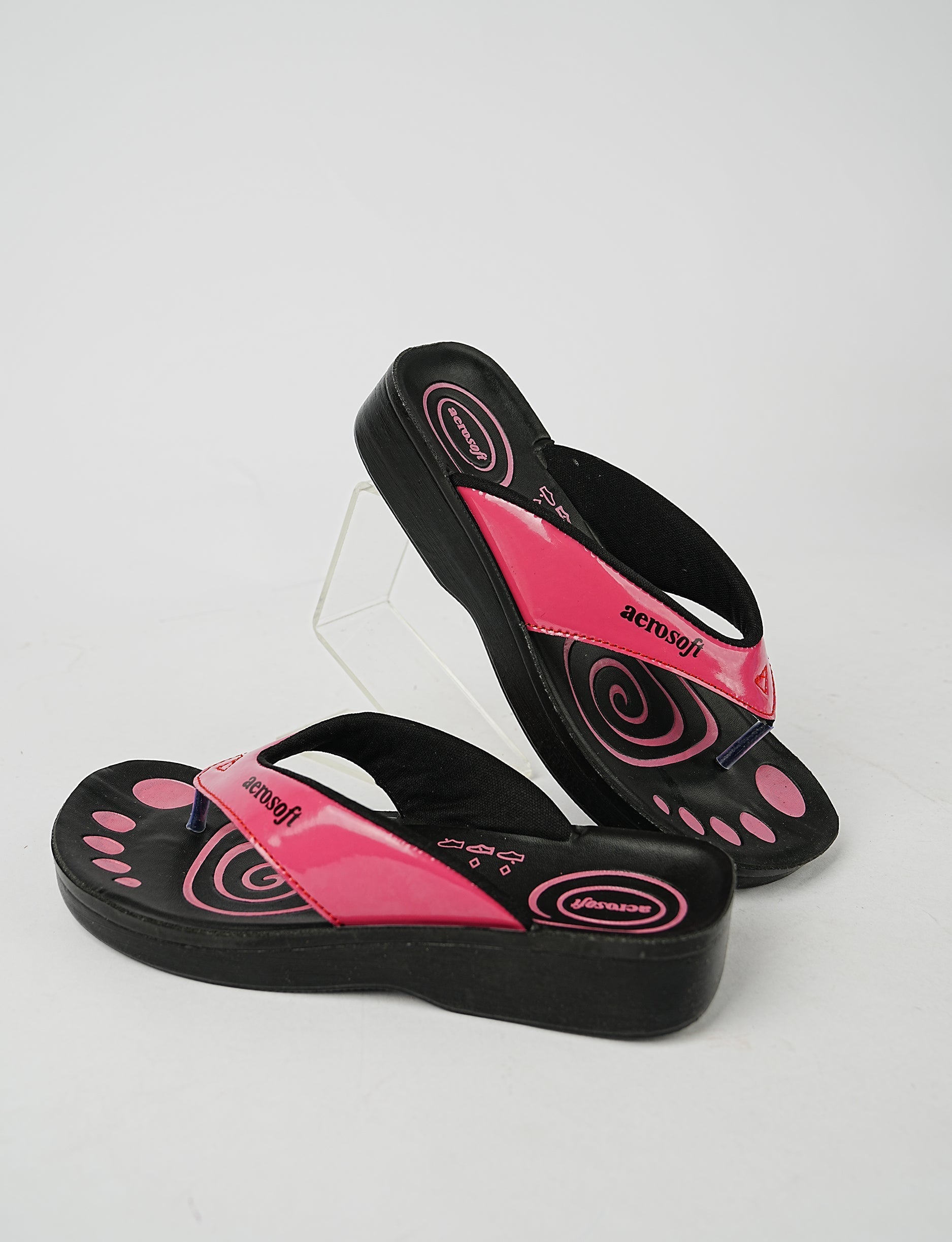 WOMEN SLIPPER LA-0810 BLACK