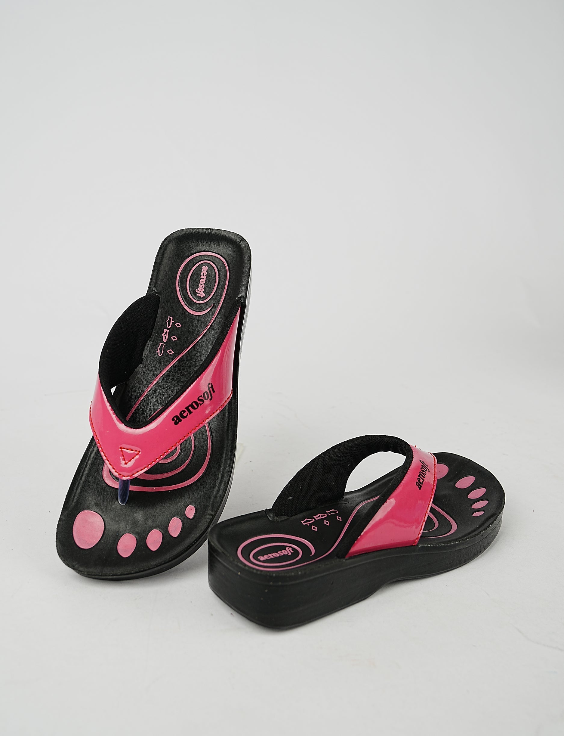 WOMEN SLIPPER LA-0810 BLACK
