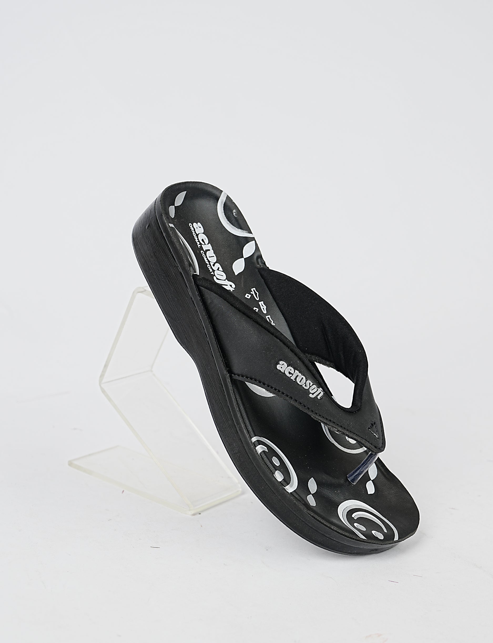 WOMEN SLIPPER LA-0813 BLACK