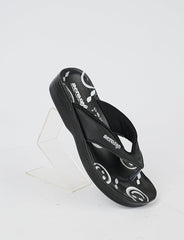 WOMEN SLIPPER LA-0813 BLACK