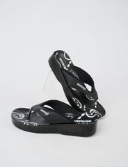 WOMEN SLIPPER LA-0813 BLACK