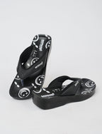 WOMEN SLIPPER LA-0813 BLACK