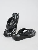 WOMEN SLIPPER LA-0813 BLACK