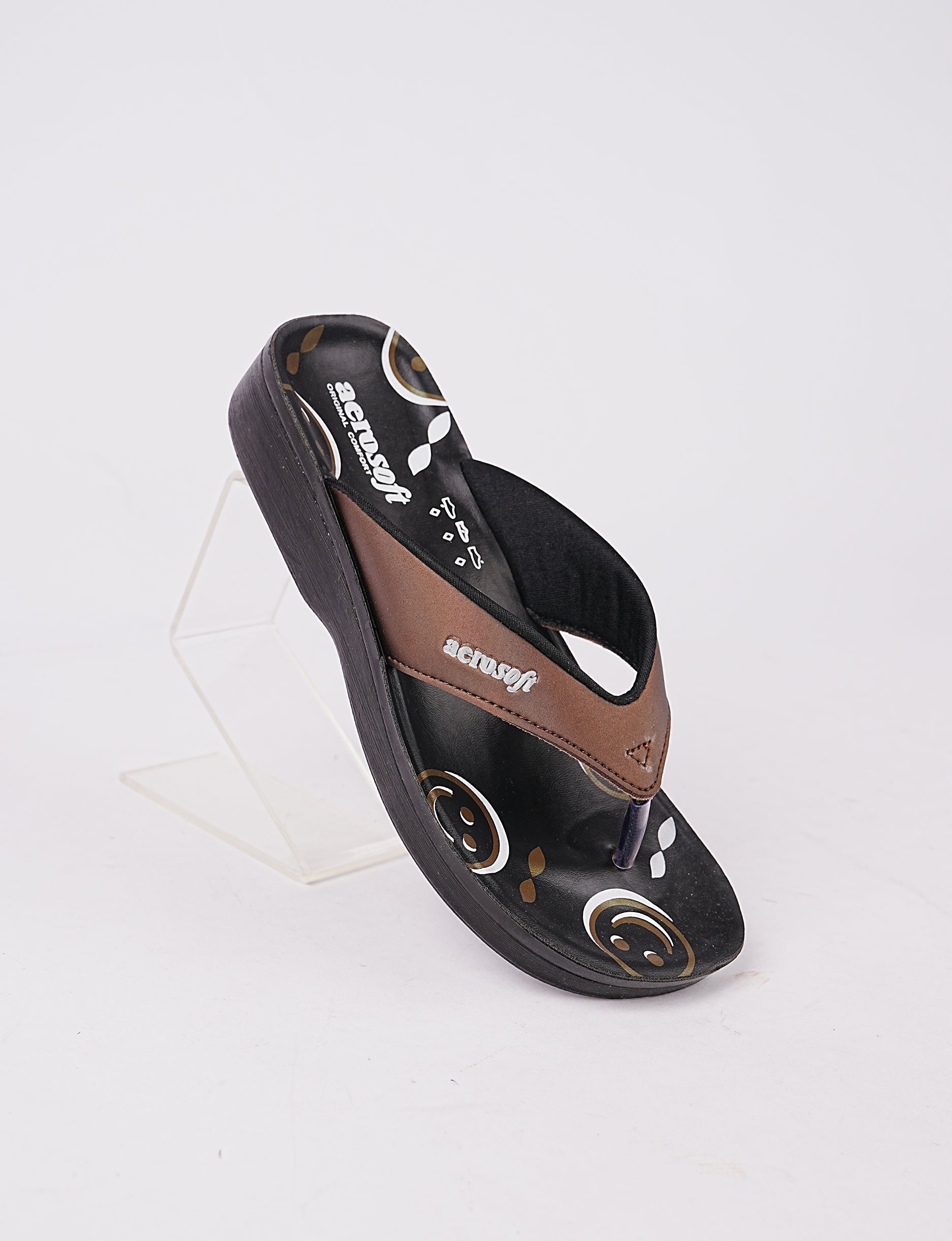 WOMEN SLIPPER LA-0813 BROWN