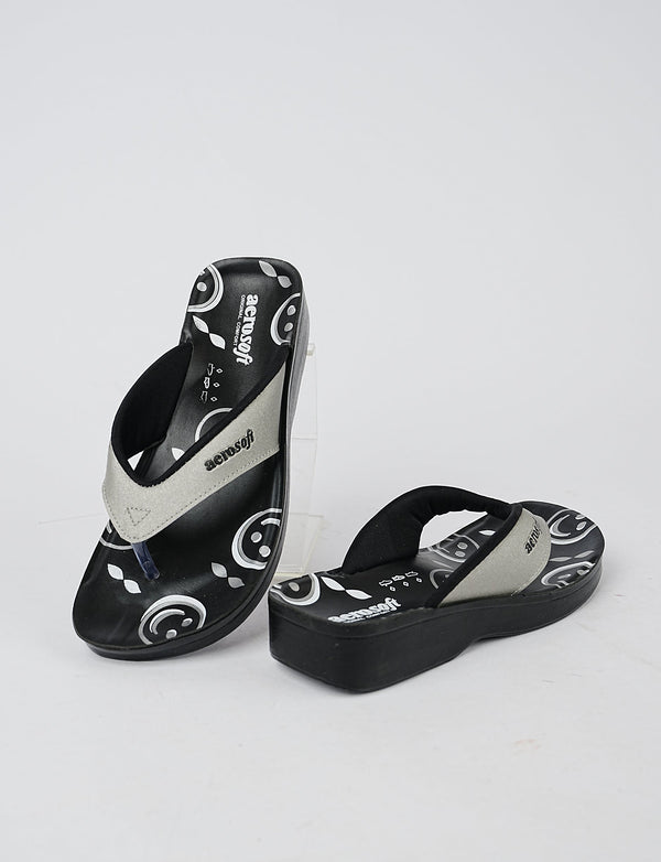 WOMEN SLIPPER LA-0813 SILVER