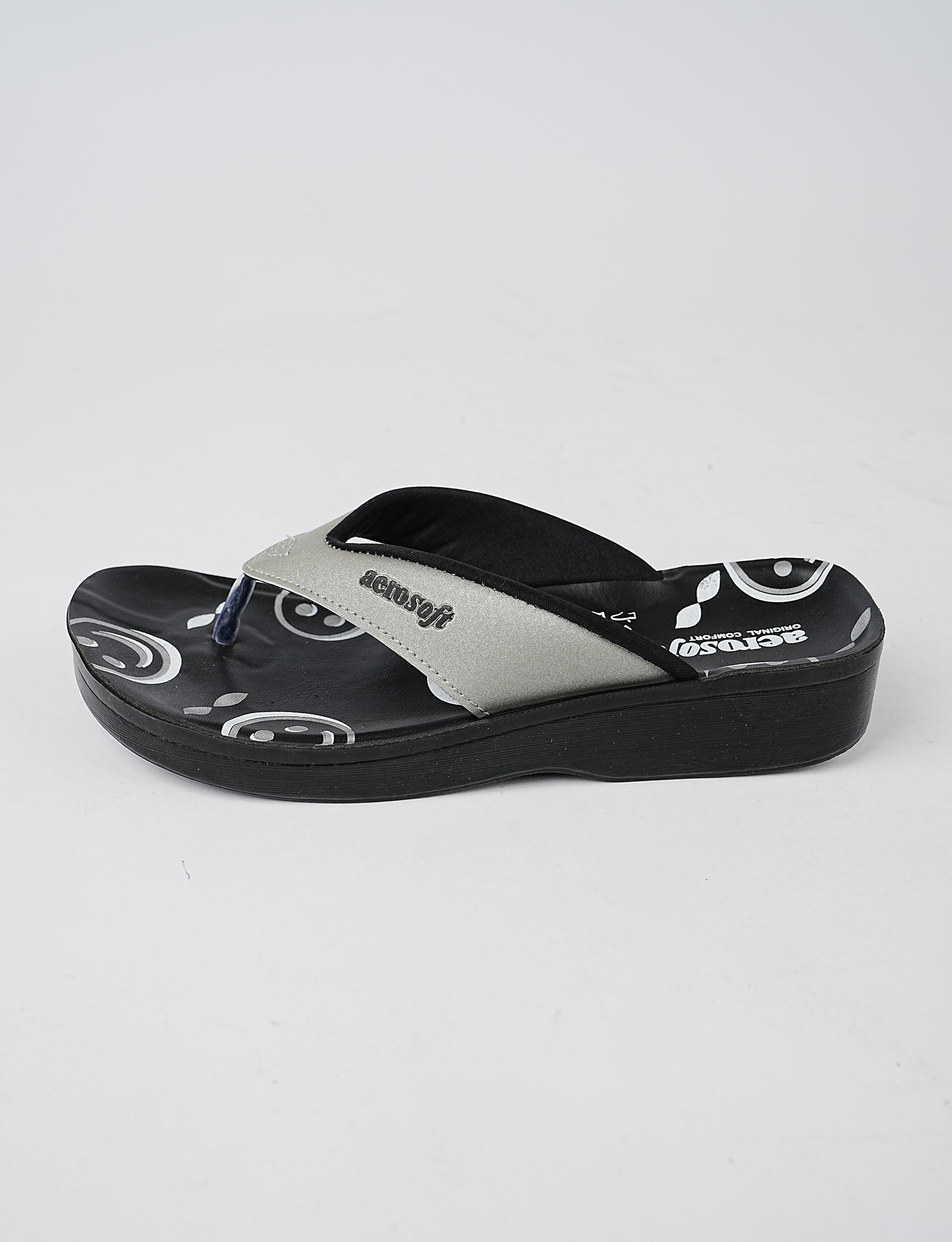 WOMEN SLIPPER LA-0813 SILVER