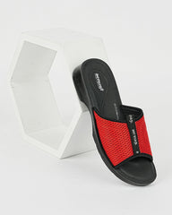 WOMEN SLIPPER A-3208 -Red