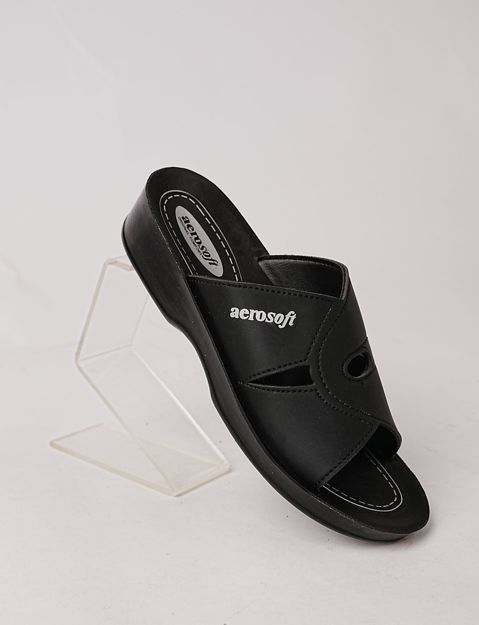 WOMEN SLIPPER LA-2806 BLACK