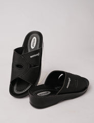 WOMEN SLIPPER LA-2806 BLACK