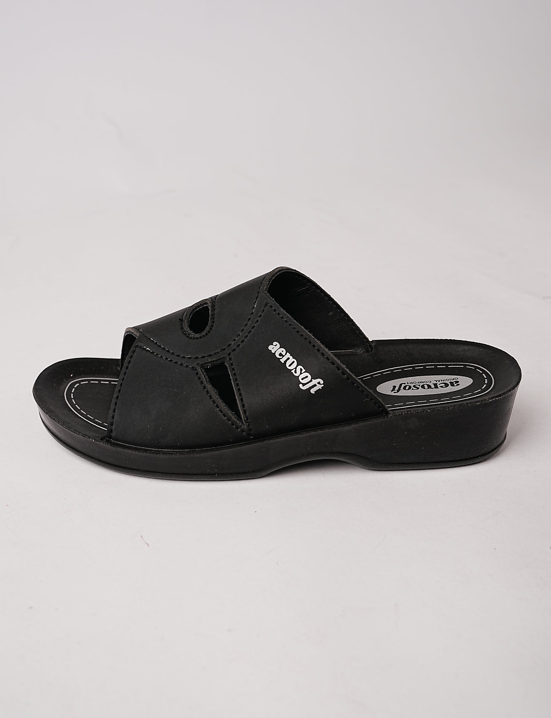 WOMEN SLIPPER LA-2806 BLACK