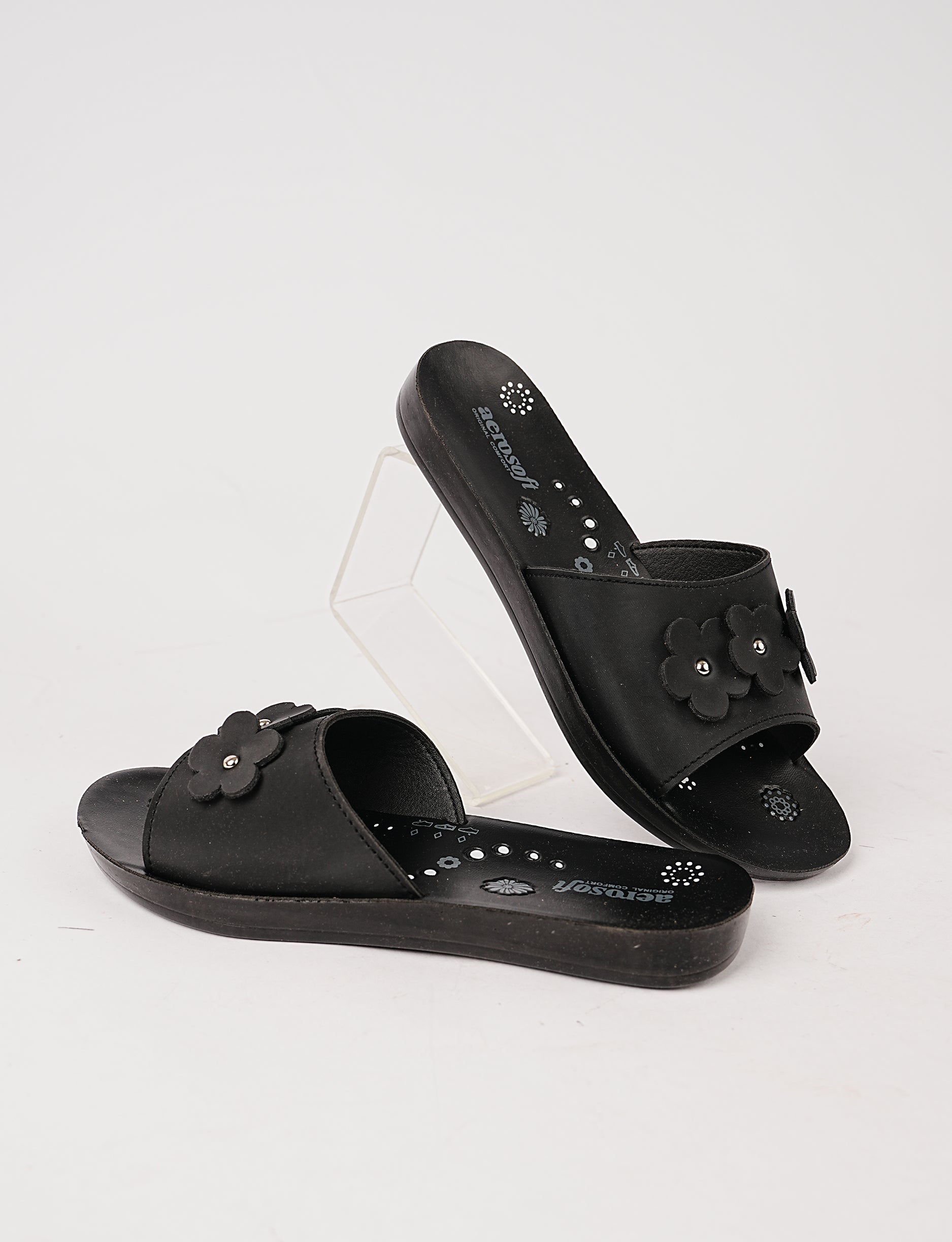 Women Slipper LS-3205-BLACK