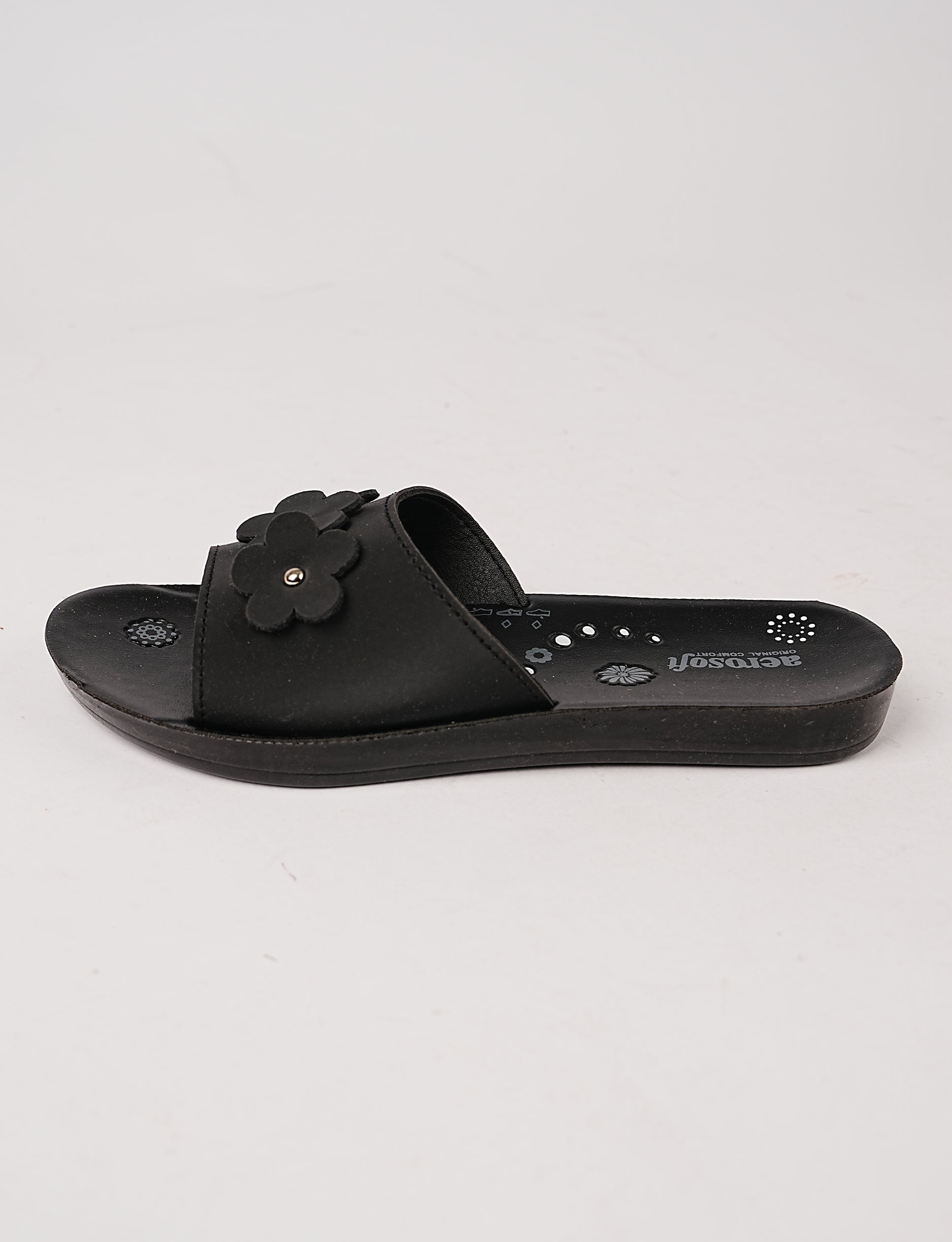 Women Slipper LS-3205-BLACK