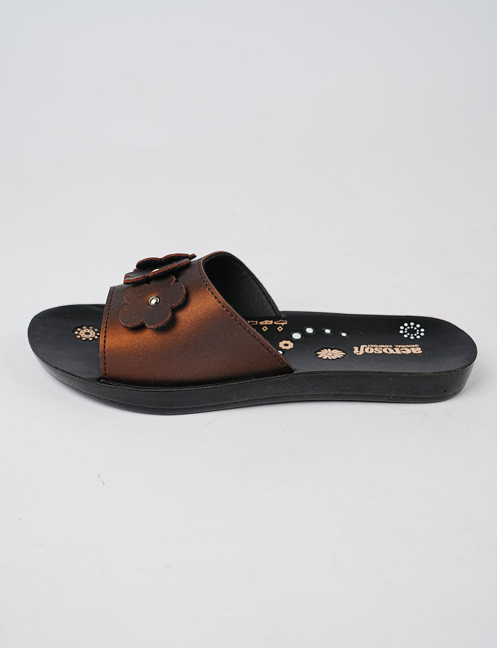 Women Slipper LS-3205-BROWN