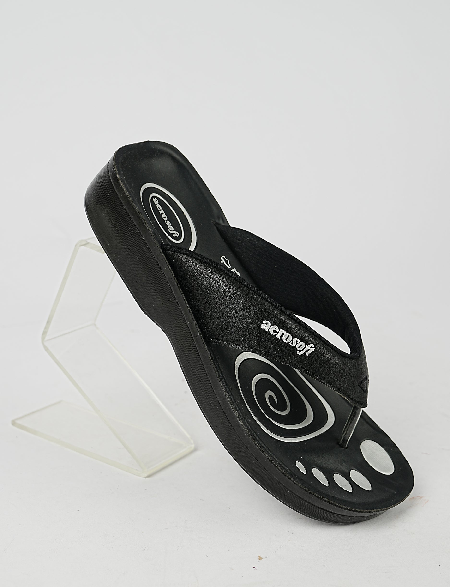 WOMEN SLIPPER A-0825 BLACK