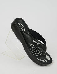 WOMEN SLIPPER A-0825 BLACK