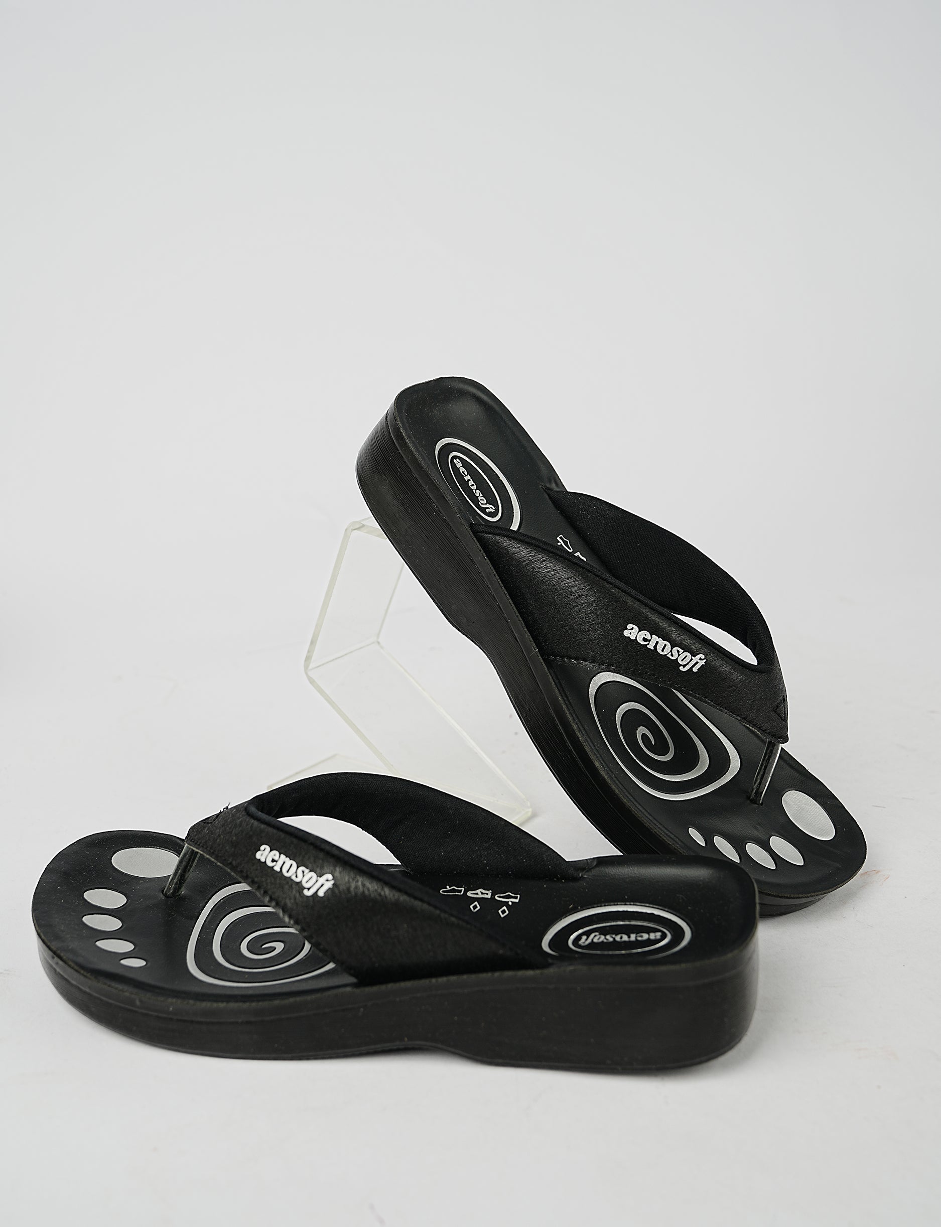 WOMEN SLIPPER A-0825 BLACK