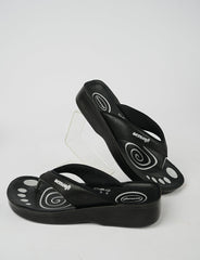 WOMEN SLIPPER A-0825 BLACK