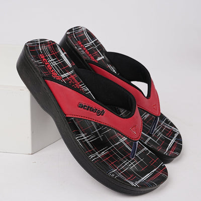 WOMEN SLIPPER LA-0891 RED