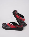 WOMEN SLIPPER LA-0891 RED