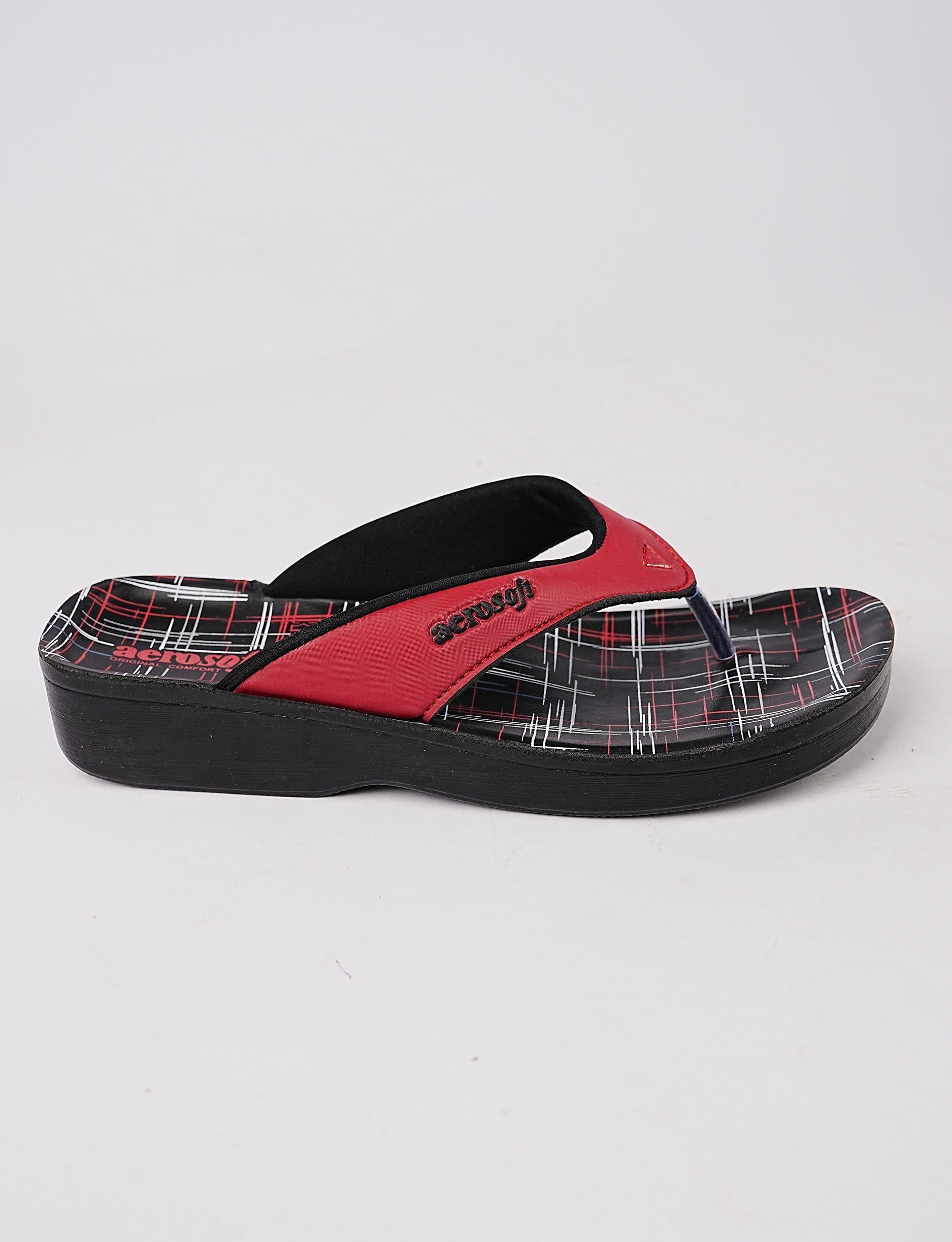 WOMEN SLIPPER LA-0891 RED