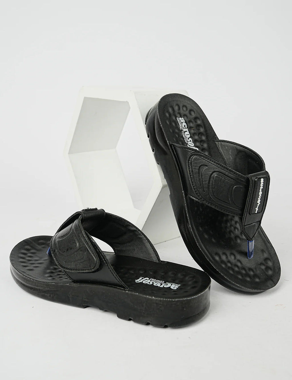 Mens Slippers 5102 Black