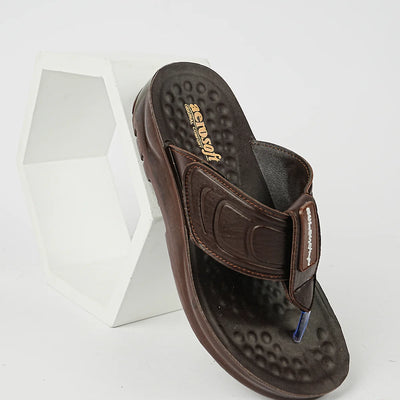 Mens Slippers 5102 Brown