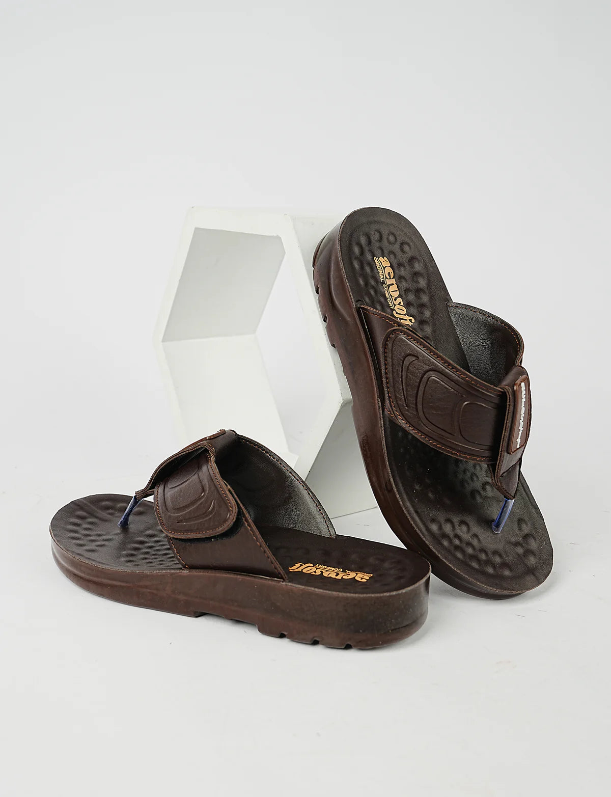 Mens Slippers 5102 Brown