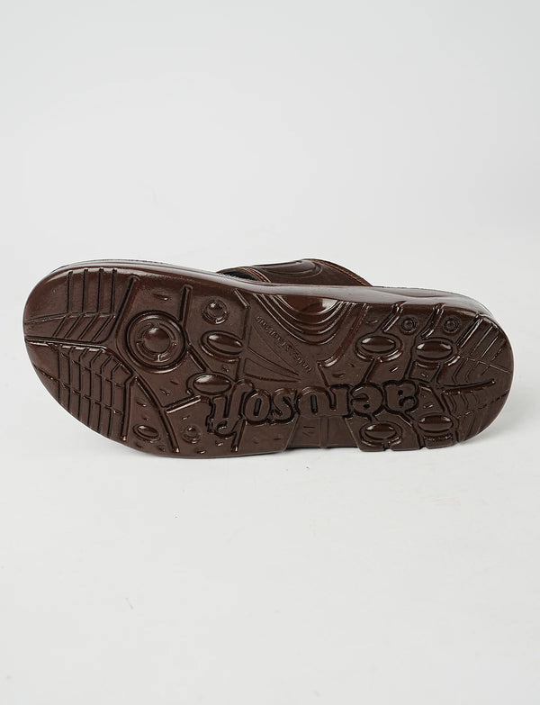 Mens Slippers 5102 Brown