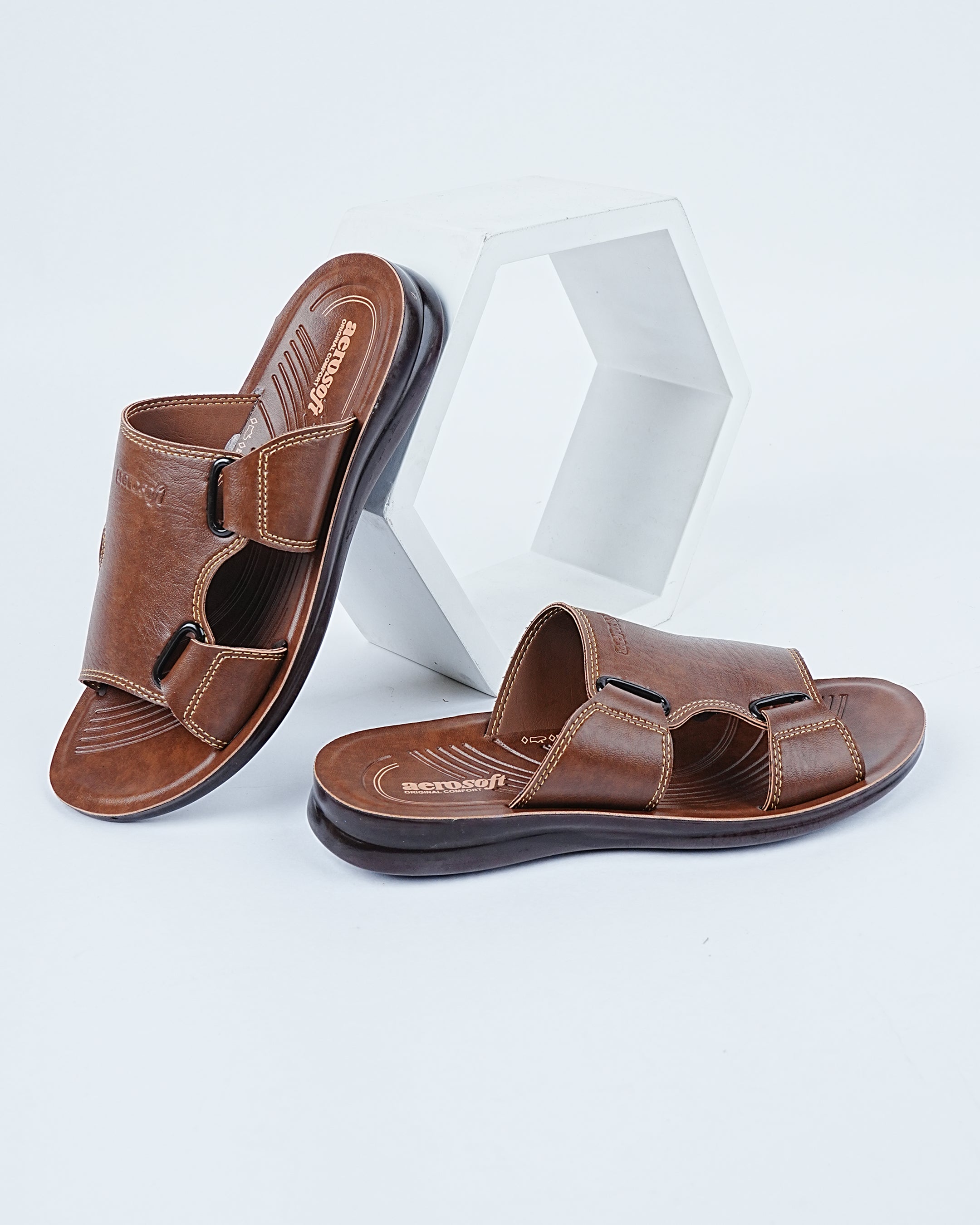 MEN SLIPPER MP-02T1 TAN