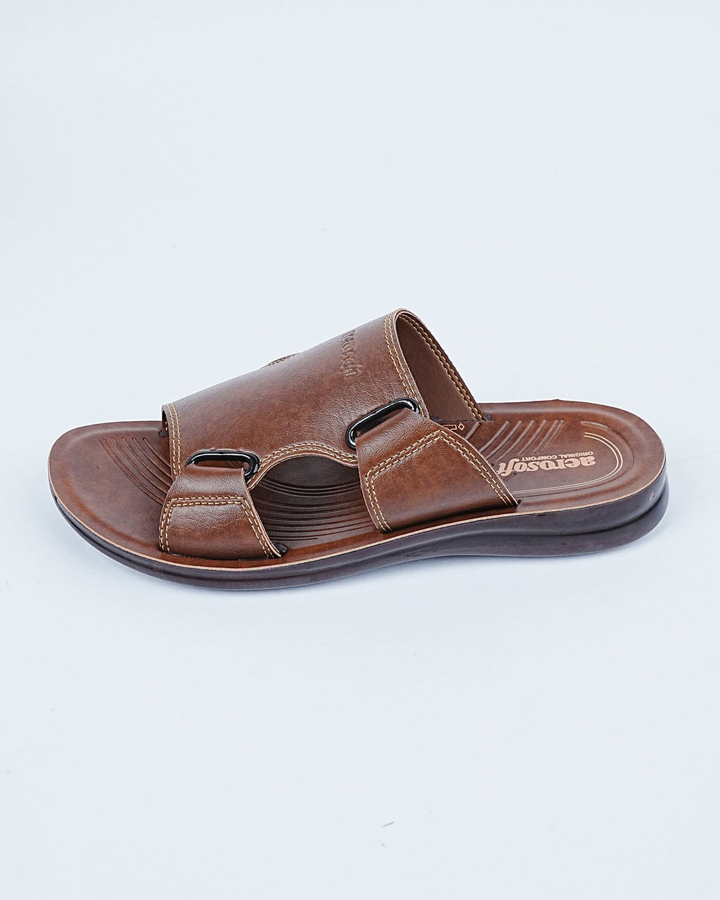 Men Slippers P02T1 Tan