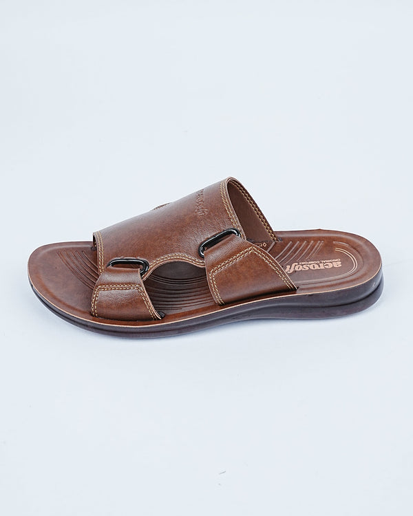 Men Slippers P02T1 Tan