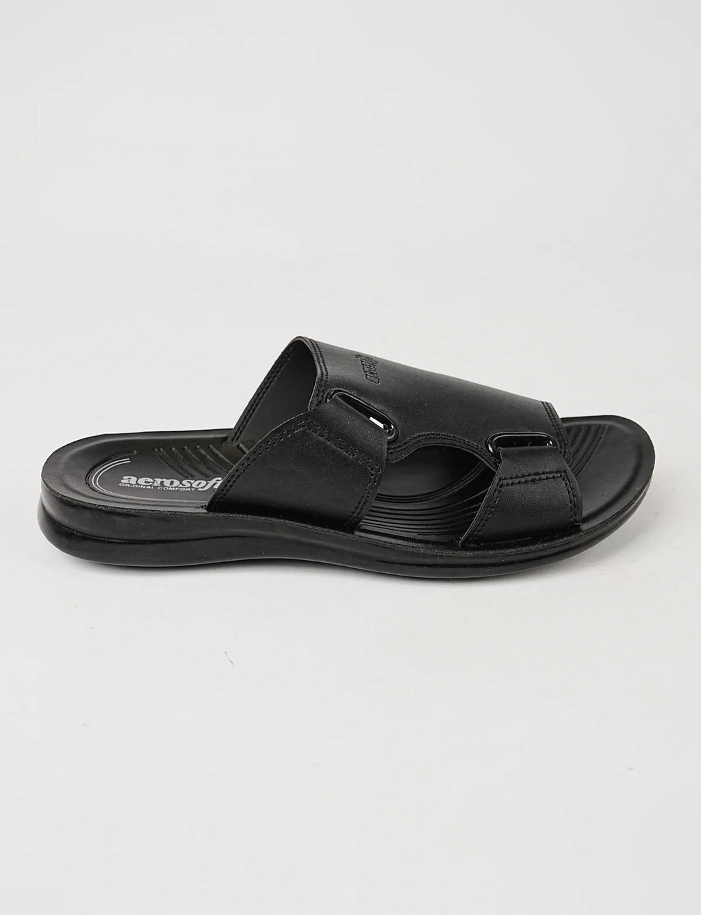 Mens Slippers P02T1 Black