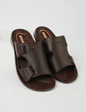 Mens Slippers P02T1 Brown